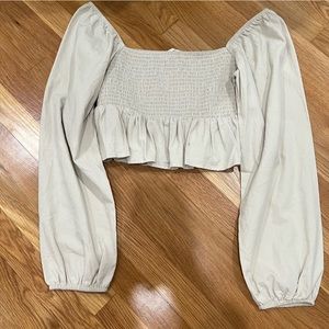 beige pacsun top